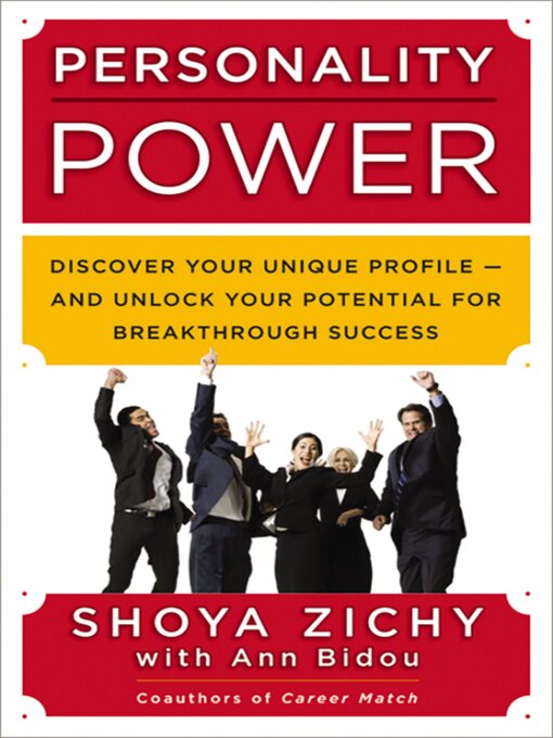 Title details for Personality Power by Shoya Zichy - Wait list